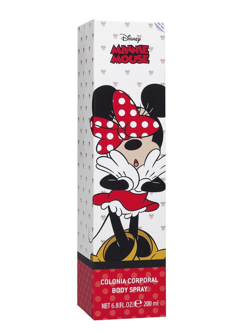 Disney Minnie Mouse Body Spray for Girls by Air Val International, Multi, 6.8 Ounce