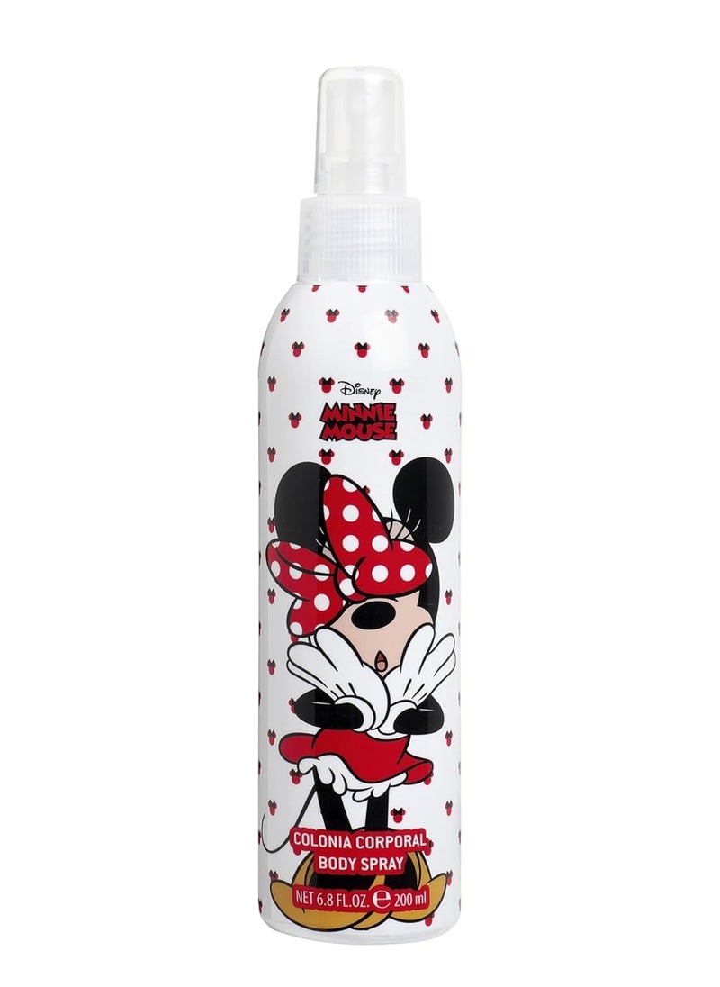 Disney Minnie Mouse Body Spray for Girls by Air Val International, Multi, 6.8 Ounce