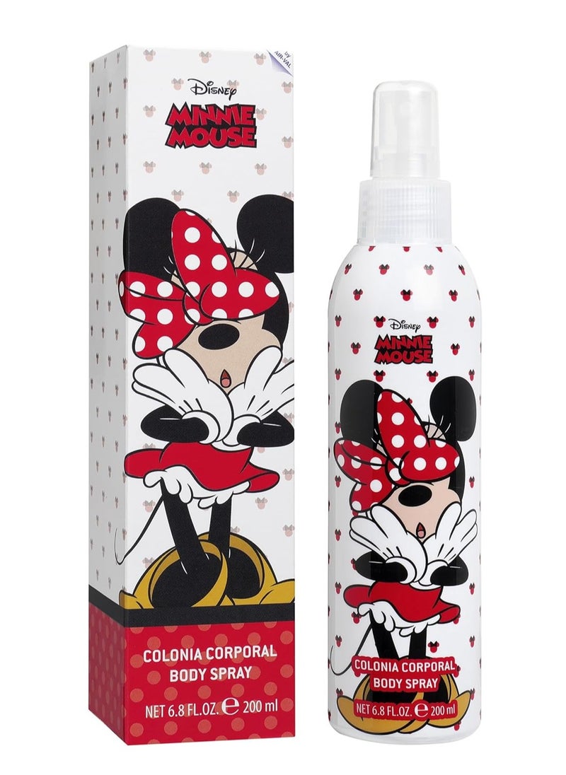 Disney Minnie Mouse Body Spray for Girls by Air Val International, Multi, 6.8 Ounce