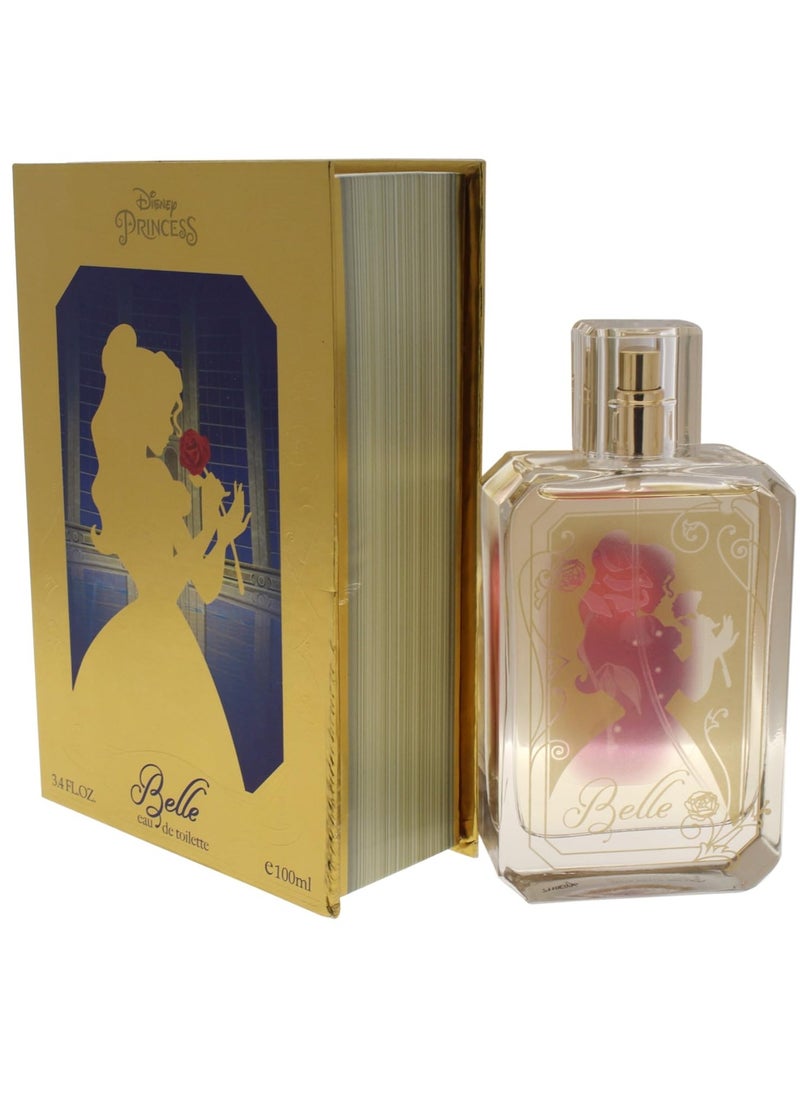 Princess Belle Eau de Toilette Spray for Kids, 3.4 Ounce