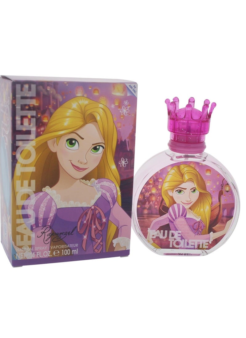 Disney Princess Rapunzel For Girls 3.4 oz 100 ml Eau De Toilette Spray