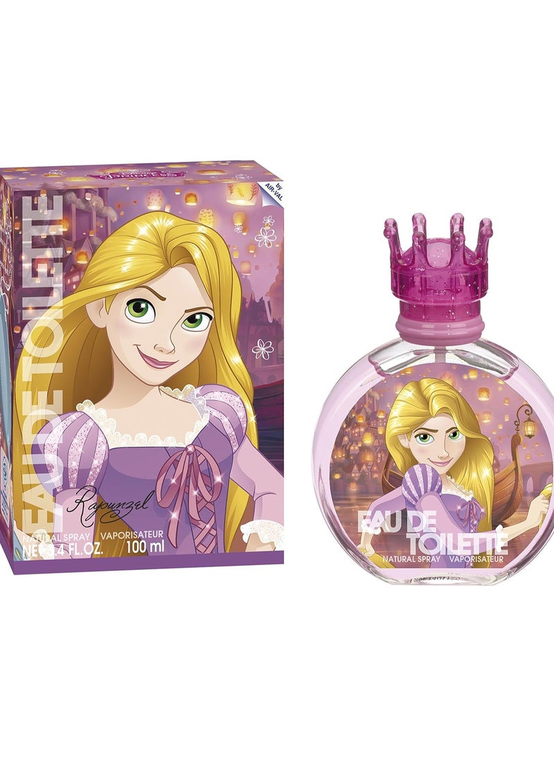 Disney Princess Rapunzel For Girls 3.4 oz 100 ml Eau De Toilette Spray