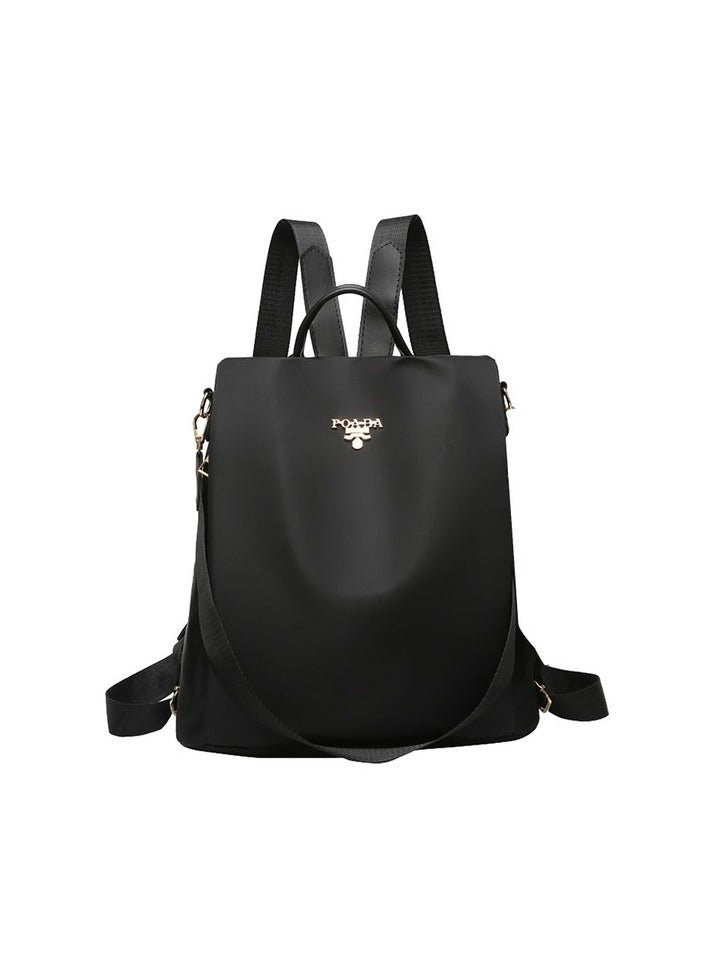 Han International Woman Waterproof Backpack Colour:White - Black