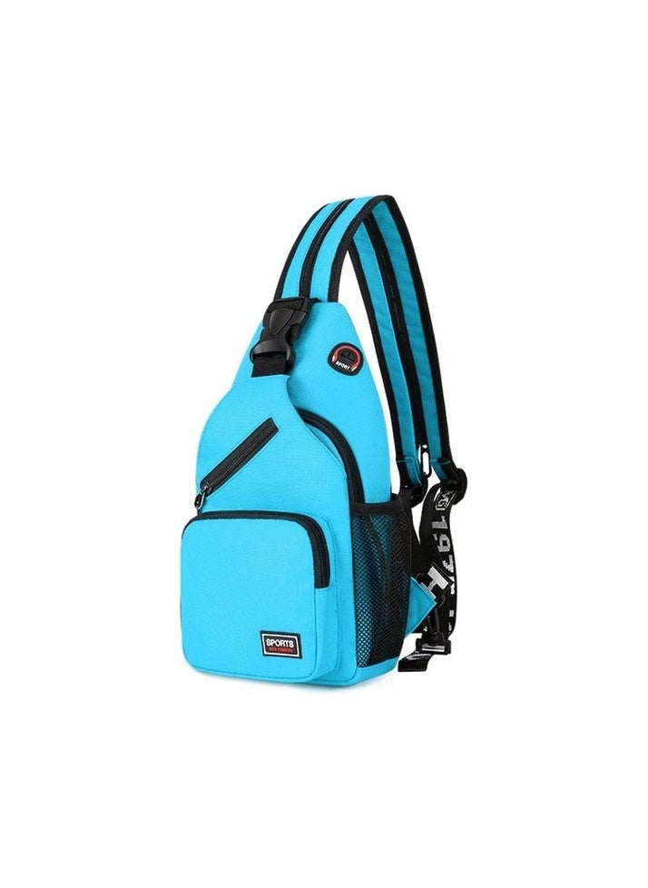 Woman Multi -Function Shoulder Bag Colour:Light blue Sizes:30 x 90 cm