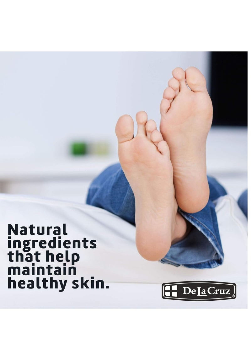 De La Cruz Arnica Salve, Foot Cream for Dry and Cracked Feet and Moisturizing Hand Salve for Dry Hands, 24 Hour Moisture for Dry and Rough Skin - JUMBO SIZE 5.5 OZ