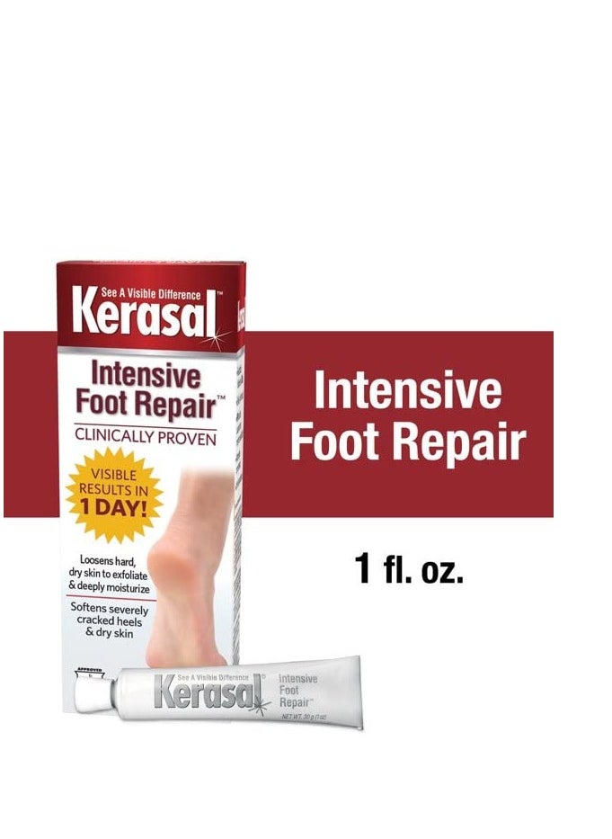 Kerasal Intensive Foot Repair Ointment 1 oz (Pack of 2)