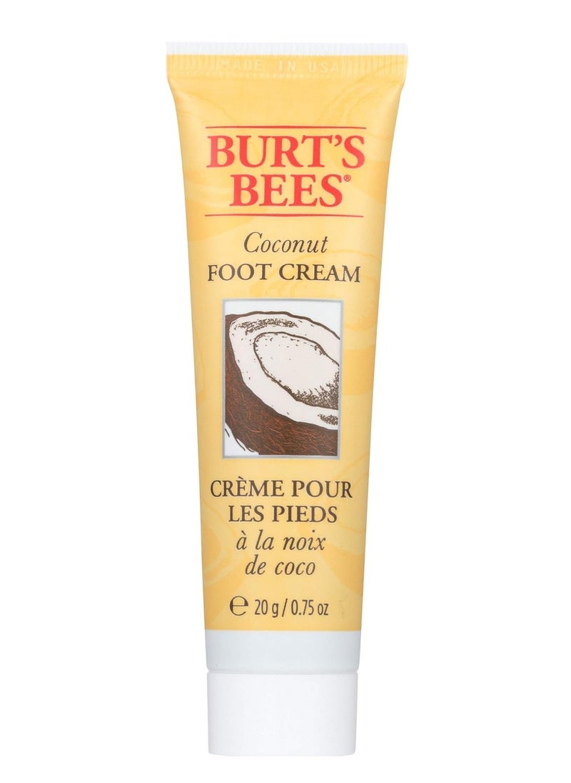 Coconut Foot Cream by Burts Bees for Unisex - 0.75 oz Cream