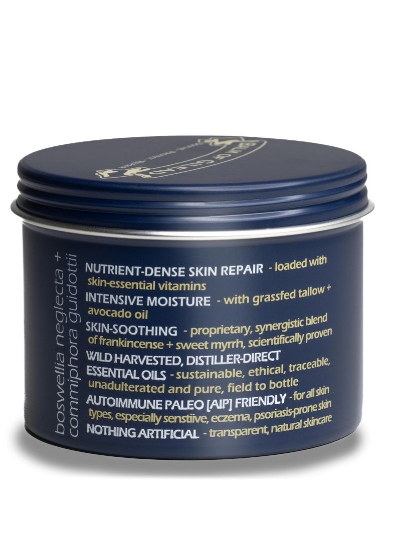 BALM OF GILEAD Foot Healing Cream – Frankincense and Sweet Myrrh Moisturizer for Sensitive Skin, Foot Therapy, Diabetic Skin Healing - Synergistic Action, Deeply Nourishing, Relieving