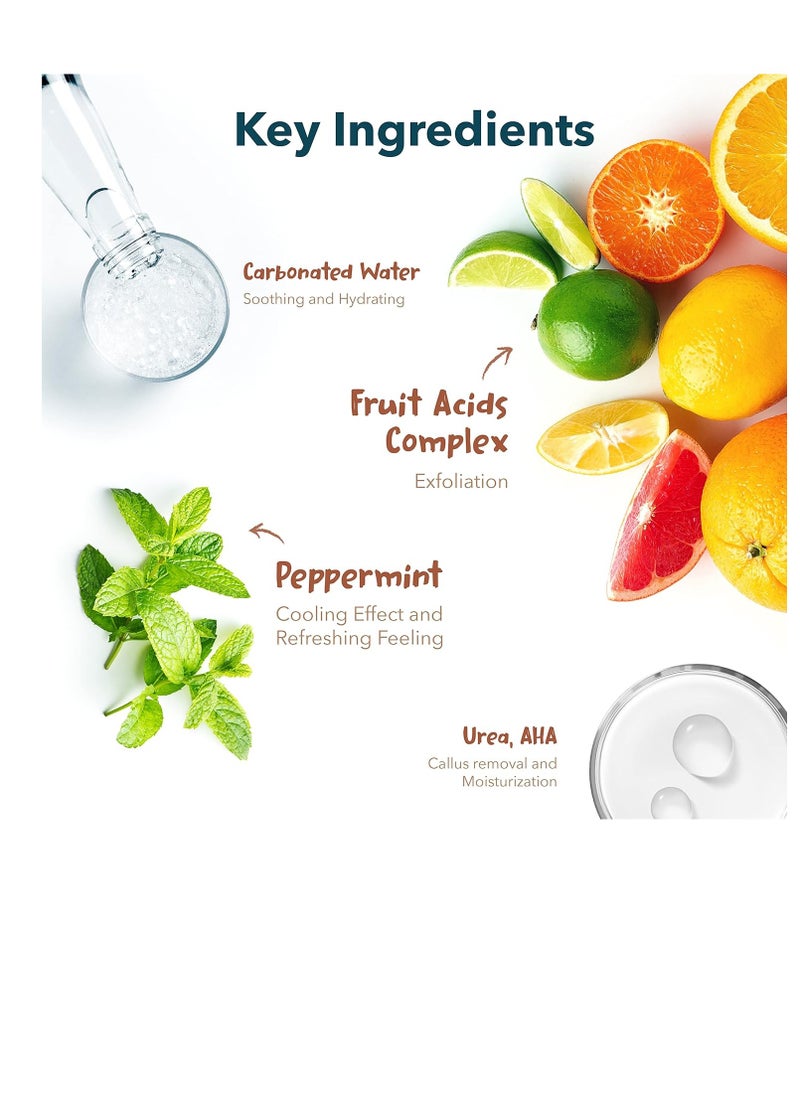 Purederm Exfoliating Heel Mask (1 Pair) – Heel Peeling Masks Gently Remove calluses from Your Heel