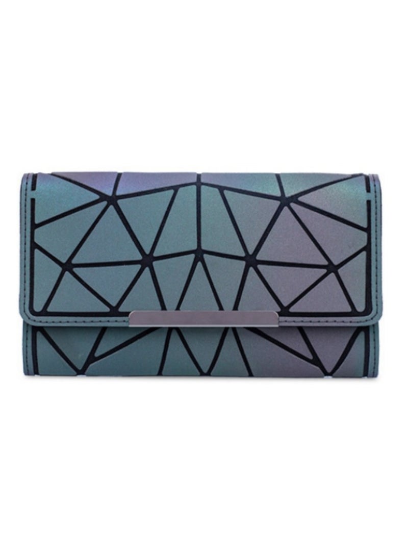 New Multi Card Three Fold Zipper Wallet