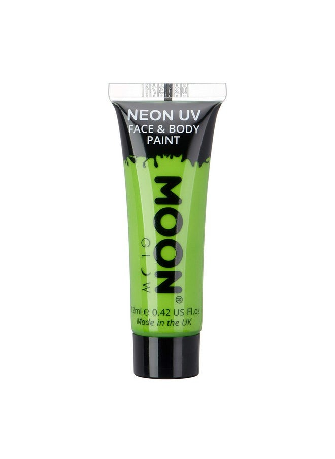 0.42Oz Blacklight Neon Uv Face & Body Paint Intense Green