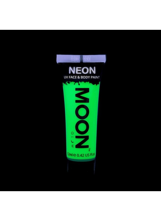 0.42Oz Blacklight Neon Uv Face & Body Paint Intense Green