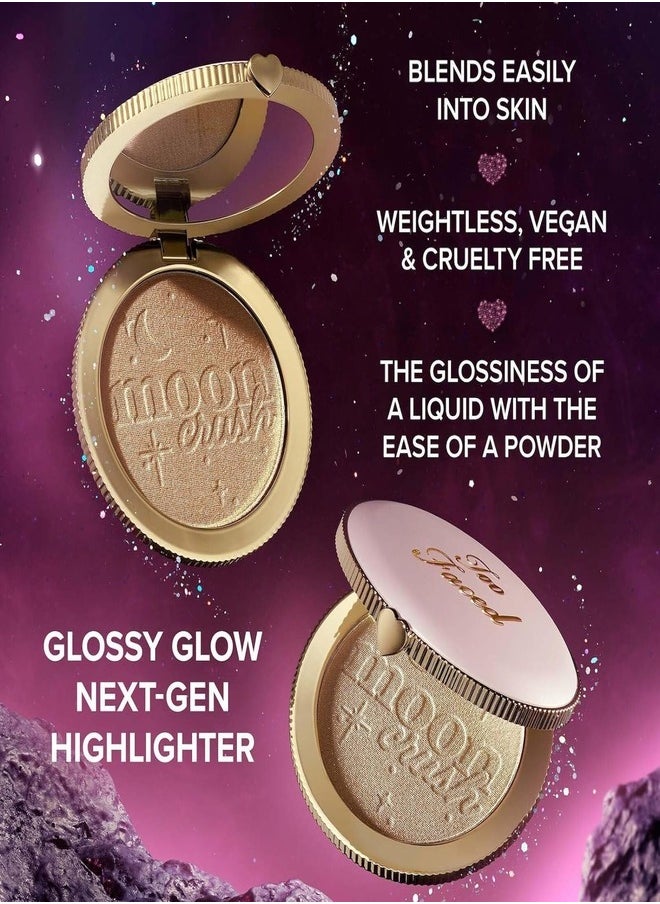 Moon Crush Highlighter - Sheer Glossy Summer Moon Multi-Use Powder 7g