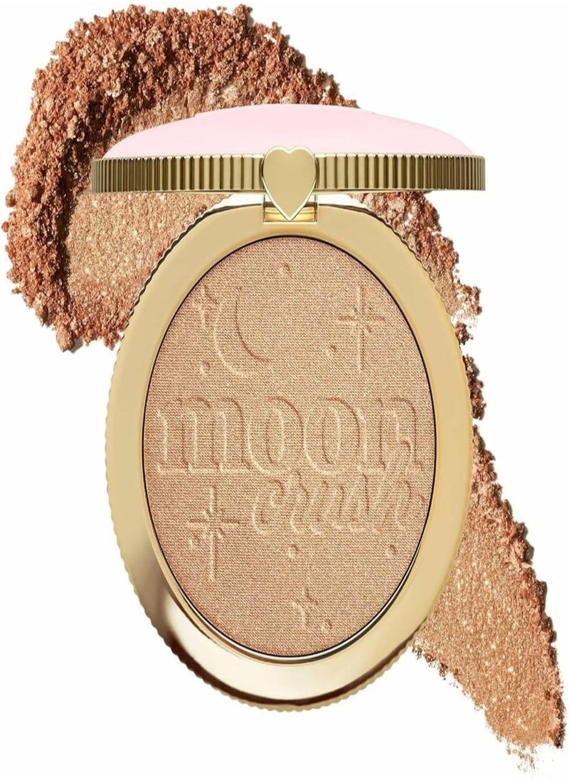 Moon Crush Highlighter - Sheer Glossy Summer Moon Multi-Use Powder 7g