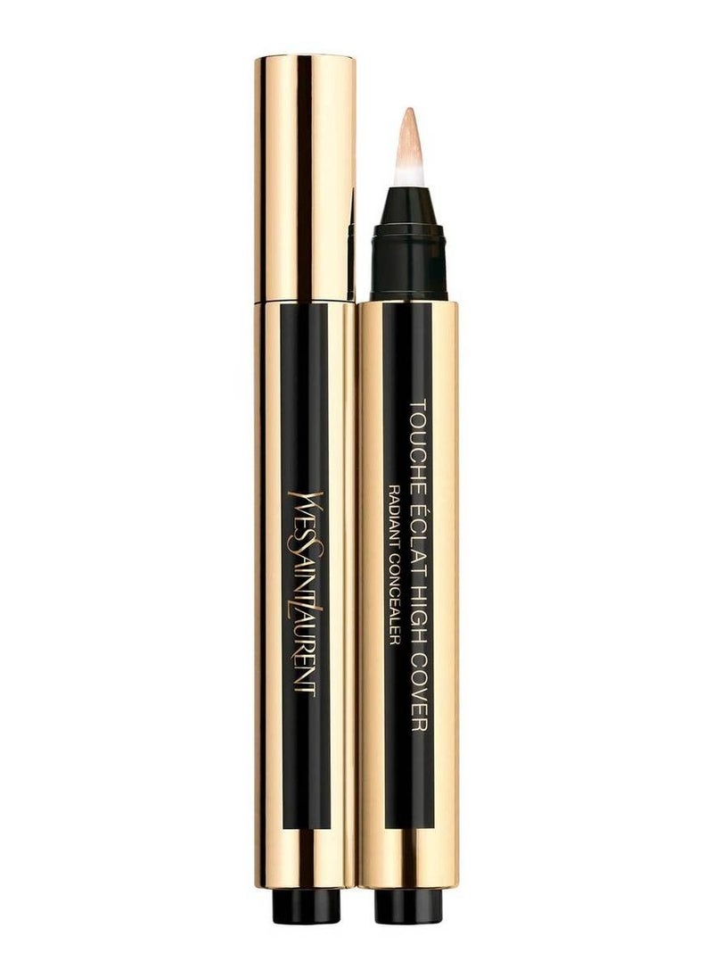 YVES SAINT LAURENT Touche Éclat High Cover Radiant Concealer- 2.5 Peach, 2.5ml