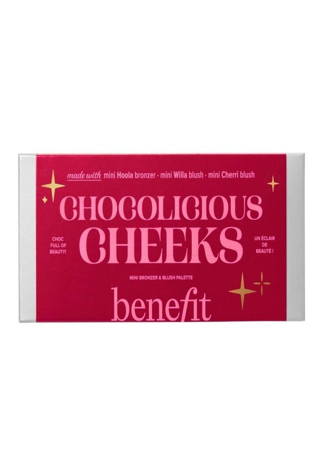 Benefit Chocolicious Cheeks Mini Blush & Bronzer Palette