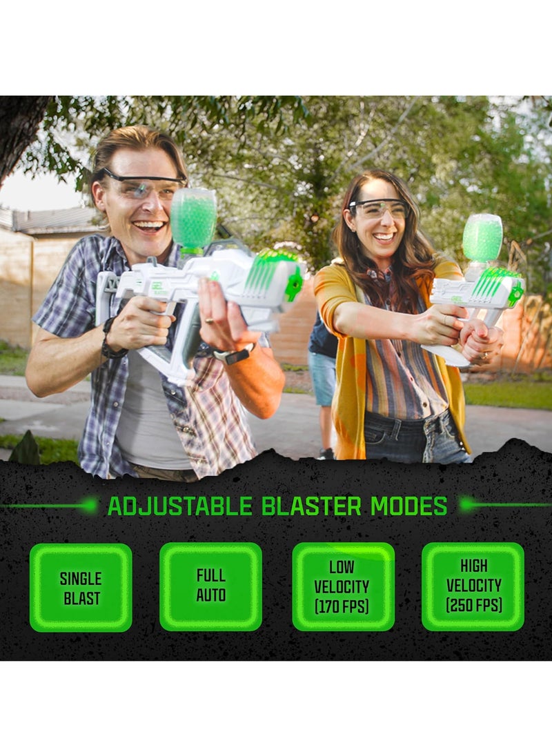 The Original Supersized Gel Blaster Surge XL - Splat Ball Gun 150+ Foot Range - Toy Gel Blasters with Water Based Beads - Semi, Full-Auto, Triple Burst Modes - Outdoor Games & Toys - Ages 14+