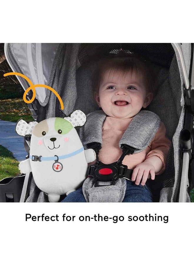 Fisher-Price Calming Vibes Puppy Soother Musical Plush Toy