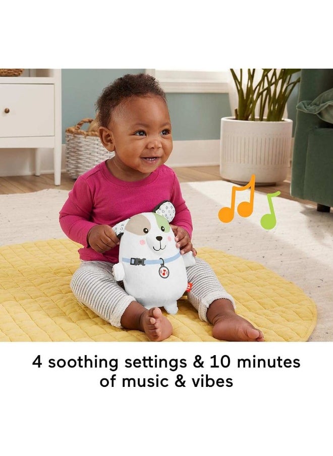 Fisher-Price Calming Vibes Puppy Soother Musical Plush Toy