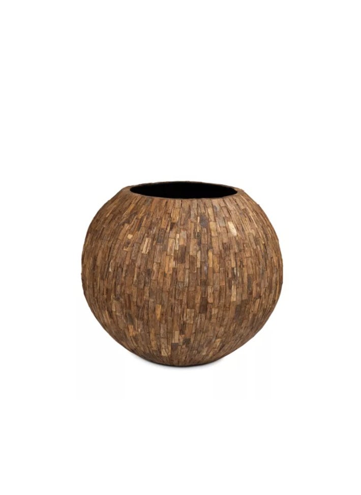 Woody planter Globe, Ø 70 cm, height 56 cm Pot Indoor