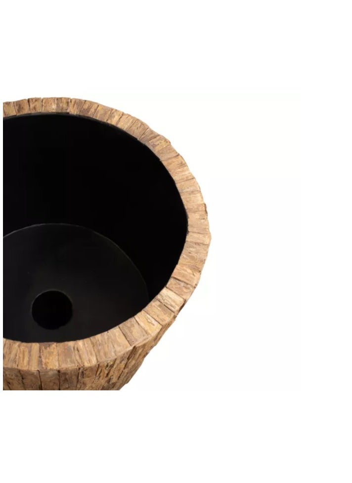 Woody floor vase, Ø 46.5 cm, height 90 cm Pot Indoor