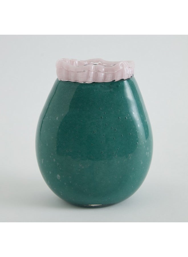 Reva Bubble Vase with Rim 16 x 11.5 x 20 cm