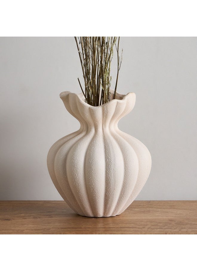 Tilden Natural Design Ceramic Vase 20.5 x 20.5 x 23.5 cm