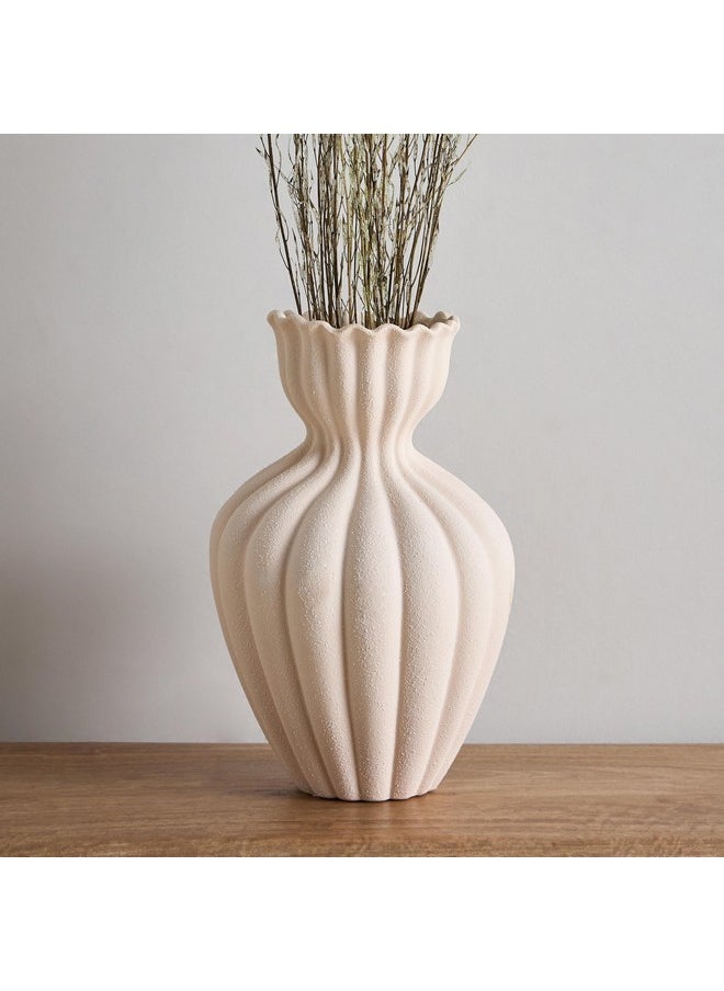 Tilden Natural Design Ceramic Vase 21 x 21 x 33 cm