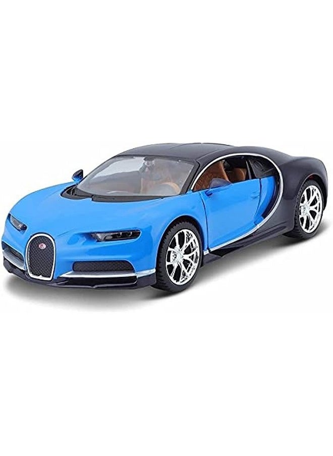 124 Scale Bugatti Chiron Diecast Vehicle (Colors May Vary)