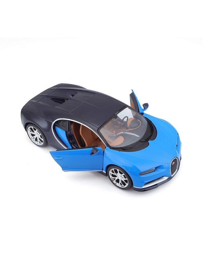 124 Scale Bugatti Chiron Diecast Vehicle (Colors May Vary)