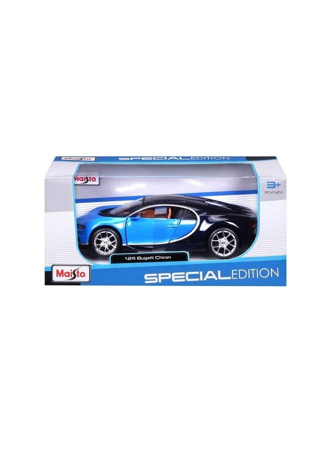 124 Scale Bugatti Chiron Diecast Vehicle (Colors May Vary)