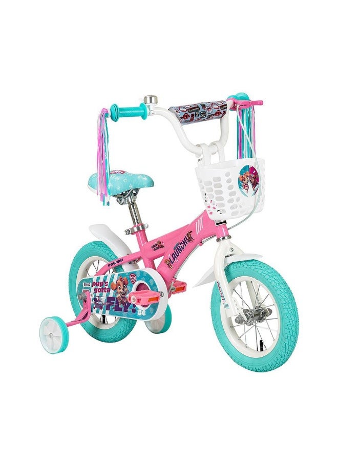 Spartan PAW Patrol Skye Bike for Girls (12 in)