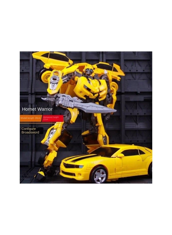 LİNPU-HB Child Deformation Toy Optimus Prime Model Colour:Blue - Yellow