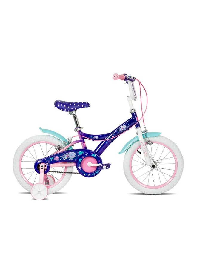 Just For Me Polka Dot Bike for Girls (12 in, Blue)