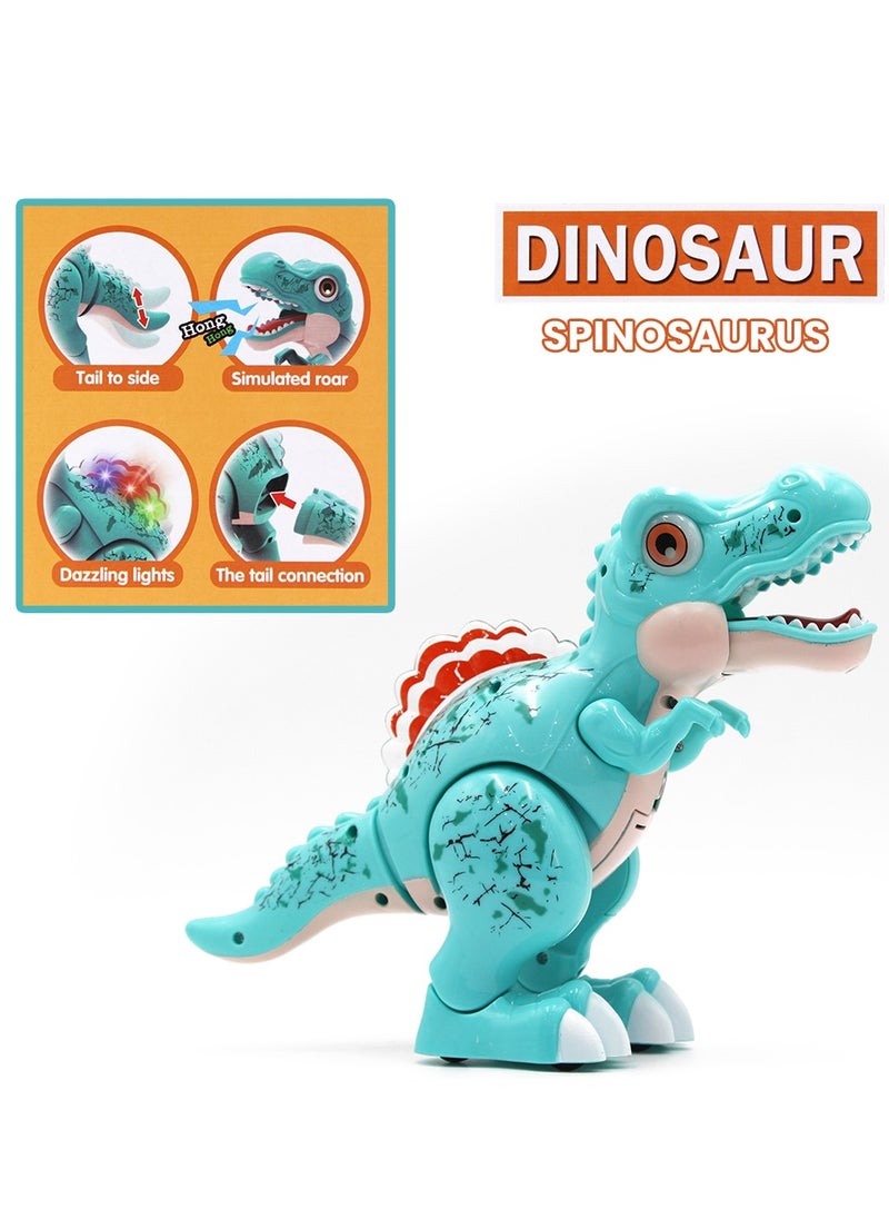 Dinosaur Spinosaurus Toy with Lights, Roar Sound, and Movable Tail