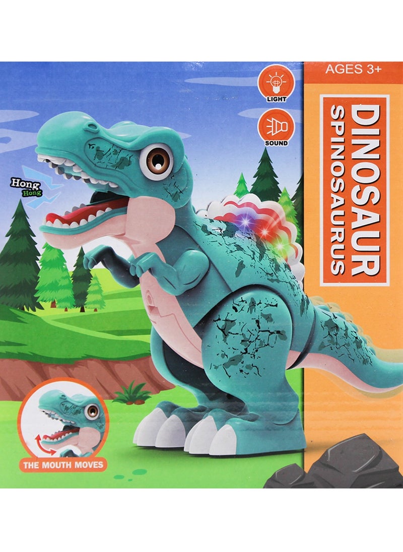 Dinosaur Spinosaurus Toy with Lights, Roar Sound, and Movable Tail