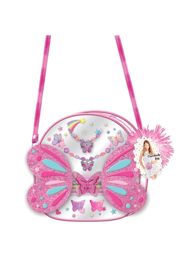 Hot Focus Butterfly Super Star Crossbody Beauty Bag