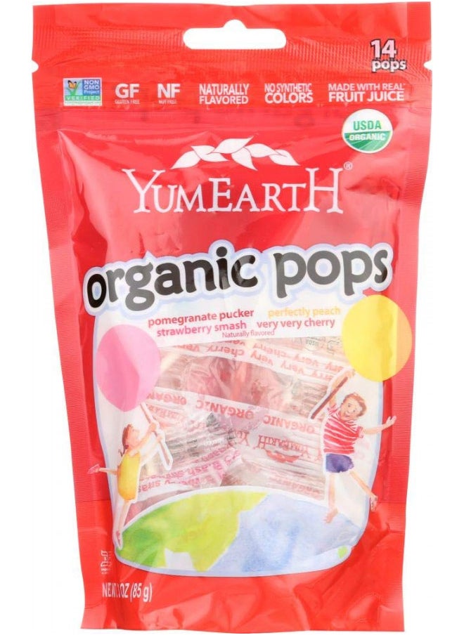 Yummyearth Lolli Pop 15ct Org