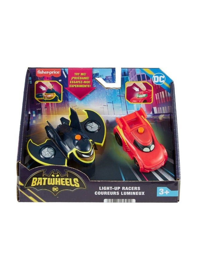 Fisher-Price DC Batwheels Light-up Bam the Batmobile & Buff Racer Toy Cars (1:55)