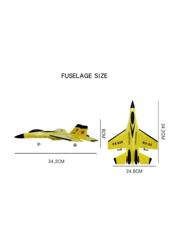 Water 35 Avion RC RC Hunter Model Aircraft - Yellow Colour:Yellow Age:0 - 6 years