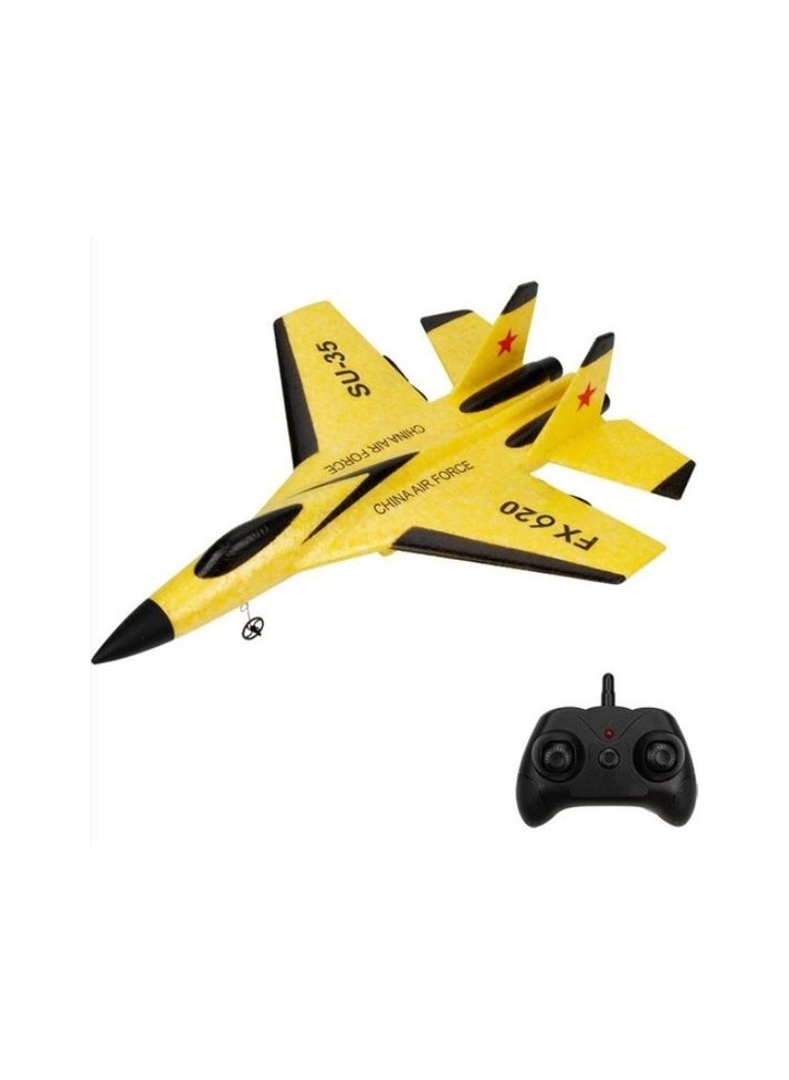 Water 35 Avion RC RC Hunter Model Aircraft - Yellow Colour:Yellow Age:0 - 6 years