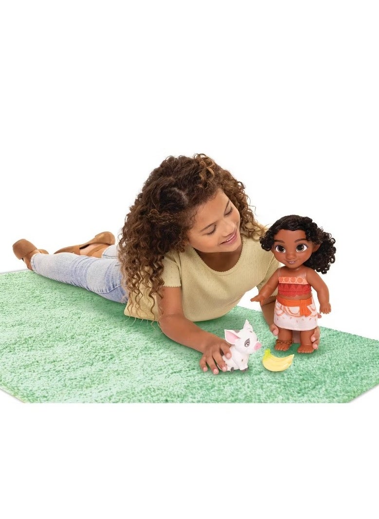 Moana 2 Little Sis Simea Doll & Pua Figure