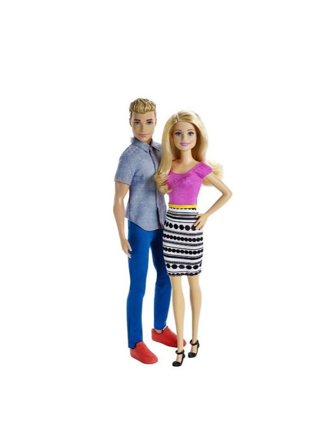 Barbie and Ken Doll Together