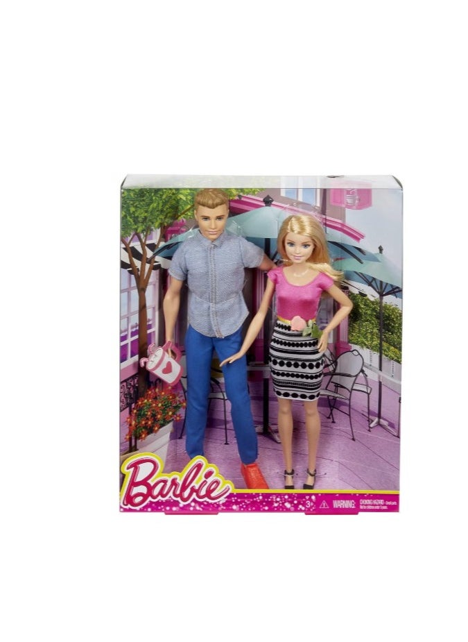 Barbie and Ken Doll Together