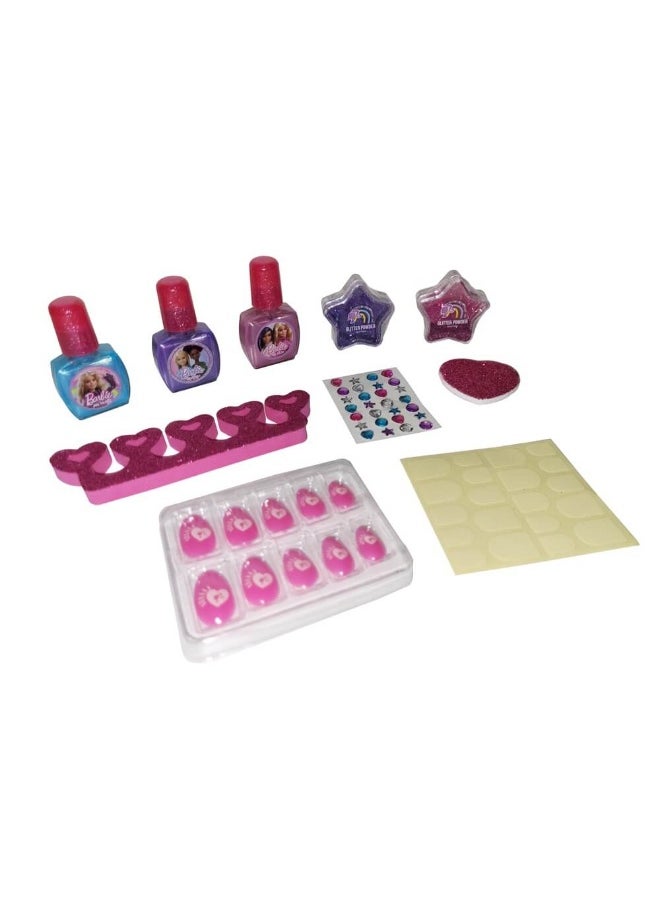 Barbie Large Nail Art Set