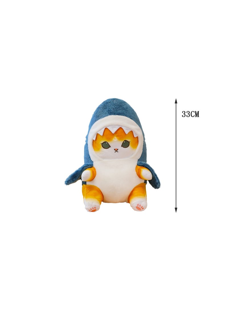 33 CM Cute Cat Plush Toy Soft Stuffed Creativity Doll For Girls And Boys All Ages Gift