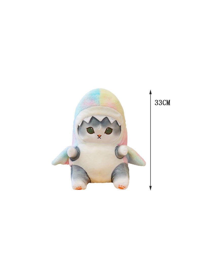 33 CM Cute Cat Plush Toy Soft Stuffed Creativity Doll For Girls And Boys All Ages Gift