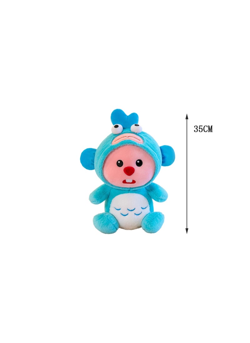 35 CM Cute Cartoon Characters Plush Toy Soft Stuffed Doll For Girls And Boys All Ages Gift