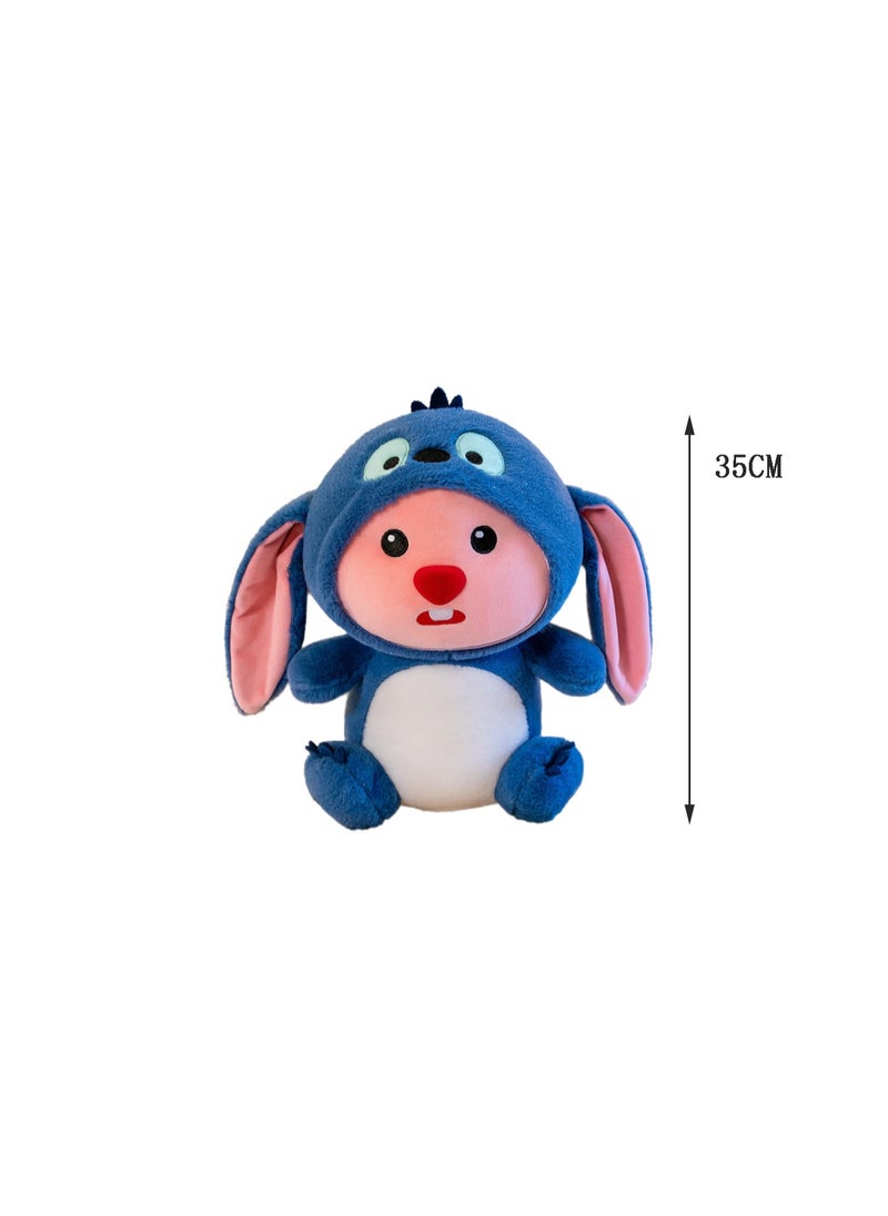 35 CM Cute Cartoon Characters Plush Toy Soft Stuffed Doll For Girls And Boys All Ages Gift