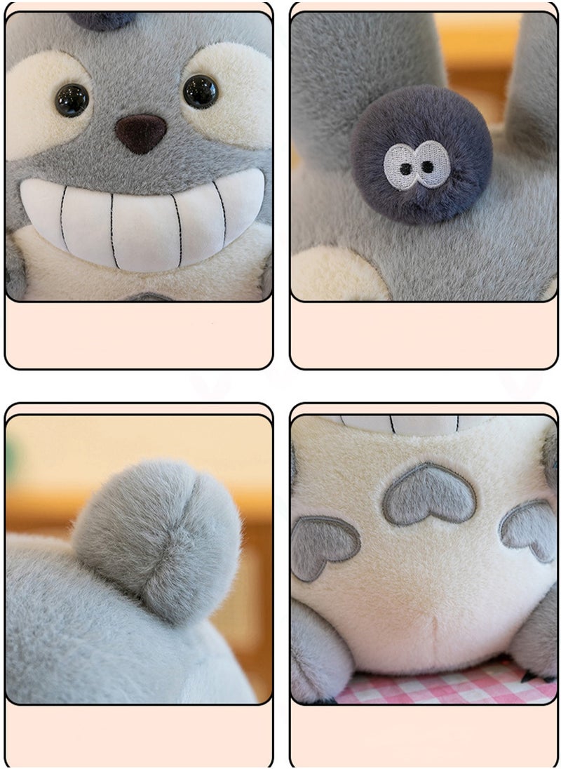 38 CM Cute Cartoon Animals Plush Toy Soft Stuffed Doll For Girls And Boys All Ages Gift（Grey）